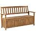 Panca Da Giardino Con Contenitore Legno 160 Cm Sovana - Foto miniatura 7