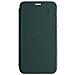Custodia Per Iphone 11 Pro In Pelle Con Retro Trasparente E Portacarte, Verde Scuro - Foto miniatura 1