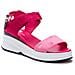 Pink Casual Wedge Sandals Sandali Pelle Scarpe Bambina Rosa Eu 38, 517137-01-07 - Foto miniatura 1
