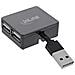 Hub USB 2.0 a 4 porte, da USB-A maschio a 4x USB-A femmina, cavo 4cm - Foto miniatura 1