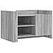 Tavolino Salotto Grigio Sonoma 80x50x50 Cm Legno Multistrato - Foto miniatura 2