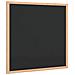 Lavagna Con Cornice In Legno Massello Di Pino Nero 40x40 Cm - Foto miniatura 2