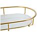 Vassoio Mf690 - Oro - Metallo - 36x22,5x27 Cm - Foto miniatura 3