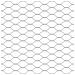 Recinzione Esagonale  Grigia 1x10 m Acciaio, Pali per Recinzione  con Punta 7 pz Ø32 mm 120 cm Acciaio Zincato - Foto miniatura 9