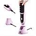 Spazzola Lisciante Portatile Ionica Lcd Senza Fili Per Uno Styling Senza Sforzo Purple - Foto miniatura 1