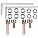 Set Di Viti Girevoli - Compatibile Con Kit Di Riparazione Cerniera Cuffie Bose Qc35/35 Ii / 45/se /qc - Foto miniatura 2