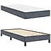 Letto box spring con materasso Grigio scuro 100 x 200 cm - Foto miniatura 6