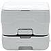 Toilette Portatile per Camping Grigio 41.5 x 36.5 x 30 cm - Foto miniatura 3