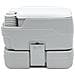 Toilette Portatile per Camping Grigio 41.5 x 36.5 x 30 cm - Foto miniatura 4