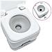 Toilette Portatile per Camping Grigio 41.5 x 36.5 x 30 cm - Foto miniatura 5