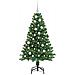 Albero di Natale artificiale con 150 LED Verde 150 cm - Foto miniatura 3
