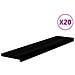 Gradini 20 pz Marrone Scuro 110x30x2 cm Legno Massello Rovere - Foto miniatura 1