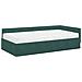 Struttura Letto Angolare con Materasso 2 pcs Verde Velluto - Foto miniatura 4