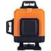 Livella Laser Orange Tiger Rot16l - 16 Linee, Autolivellante, Ip54 | Statore 43-120cm, Custodia Inclusa | Precisione Professionale - Foto miniatura 4