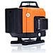 Livella Laser Orange Tiger Rot16l - 16 Linee, Autolivellante, Ip54 | Statore 43-120cm, Custodia Inclusa | Precisione Professionale - Foto miniatura 6
