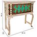 Baule Alto In Legno Marrone 90x41x90h - Foto miniatura 8