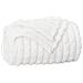 Coperte da Pile 6 pcs Bianco 240 x 220 cm Panno - Foto miniatura 4