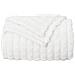 Coperte da Pile 6 pcs Bianco 240 x 220 cm Panno - Foto miniatura 5