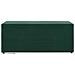 Pouf Verde Scuro Velluto e Legno Ingegnerizzato - Foto miniatura 4