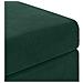 Pouf Verde Scuro Velluto e Legno Ingegnerizzato - Foto miniatura 6