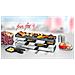 RC 800 griglia per raclette 4 persona (e) 795 W Nero, Argento - Foto miniatura 4