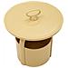Tavolino Vkh1094-beige-plastica-44x44x43 Cm - Foto miniatura 2