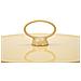 Tavolino Vkh1094-beige-plastica-44x44x43 Cm - Foto miniatura 3