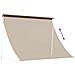 Tenda da Sole Beige 100 x 150 cm - Foto miniatura 5