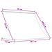 Tenda da Sole Beige 100 x 150 cm - Foto miniatura 6