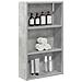 Armadio da bagno a muro Grigio Cemento 40 x 14 x 70 cm - Foto miniatura 3