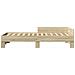 Struttura letto con testata Rovere Sonoma 80 x 200 cm - Foto miniatura 5
