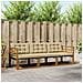 Set di divani da esterno con cuscino 3 pcs Naturale e Beige - Foto miniatura 2