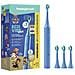 Eco Vibe Kids Bambino Spazzolino a vibrazione Blu - Foto miniatura 1