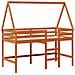 Struttura per letto soppalco Marrone Cera 90 x 190 cm - Foto miniatura 5