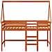 Struttura per letto soppalco Marrone Cera 90 x 190 cm - Foto miniatura 6
