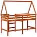 Struttura per letto soppalco Marrone Cera 90 x 190 cm - Foto miniatura 8