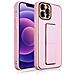 Nuovo Case Per Iphone 12 Pro Con Supporto, Per Iphone 12 Pro, Colore Rosa. - Foto miniatura 2