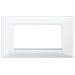 Placca 4 Moduli Bianco Plana 14654.01 - Foto miniatura 6