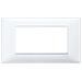 Placca 4 Moduli Bianco Plana 14654.01 - Foto miniatura 2