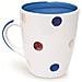 Set 6 mug Pois multicolor - Foto miniatura 2