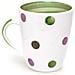 Set 6 mug Pois multicolor - Foto miniatura 3