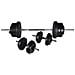 Panca Reclinabile Con Rack Bilanciere E Set Manubri 60,5 Kg - Foto miniatura 4