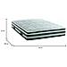 Materasso Singolo Loretta, Sfoderabile In Memory Foam E Micromolle Insacchettate, 100% Made In Italy, Anti Acaro E Anallergico, Cm 80x190h32 - Foto miniatura 15
