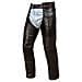 Chaps Pantaloni Western Pelle Moto Custom Chopper Zip Laterale Donna 32 - Foto miniatura 1