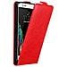 Custodia Compatibile Con Lg K10 2016 In Rosso Mela - Coperchio Protettivo In Design Flip Con Chiusura Magnetica - Foto miniatura 1