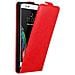 Custodia Compatibile Con Lg K10 2016 In Rosso Mela - Coperchio Protettivo In Design Flip Con Chiusura Magnetica - Foto miniatura 3