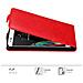 Custodia Compatibile Con Lg K10 2016 In Rosso Mela - Coperchio Protettivo In Design Flip Con Chiusura Magnetica - Foto miniatura 4