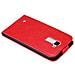 Custodia Compatibile Con Lg K10 2016 In Rosso Mela - Coperchio Protettivo In Design Flip Con Chiusura Magnetica - Foto miniatura 5