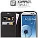Custodia Compatibile Con Samsung Galaxy S3 / S3 Neo In Rosso Nero - Coperchio Protettiva Con Chiusura Magnetica, Funzione Stand E Tasca Per Le Carte - Foto miniatura 6