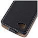 Custodia Compatibile Con Lg Optimus 4x Hd In Nero Carbone - Coperchio Protettivo In Design Flip Realizzato In Finta Pelle Liscia - Foto miniatura 2